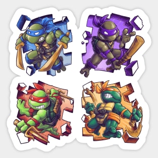 Toy Turtles Sticker